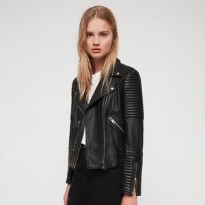 🔥ALL SAINTS ESTELLA LEATHER JACKET **NWT**🔥